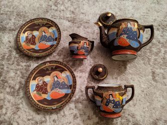 Vintage Japanese tea set