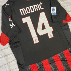 Modric Jersey AC Milan 2025 Home Size 2XL