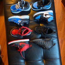 Nike  And new balance sneakers $15 . Each