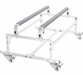 Updated Jet Ski Dolly, Heavy Duty PWC Dolly w/Swivel Wheels 1000 LBS Load Capacity, 53”L x 34.3”W x 23.4"H, Width Adjustable, Universal for Sea-Doo, Y