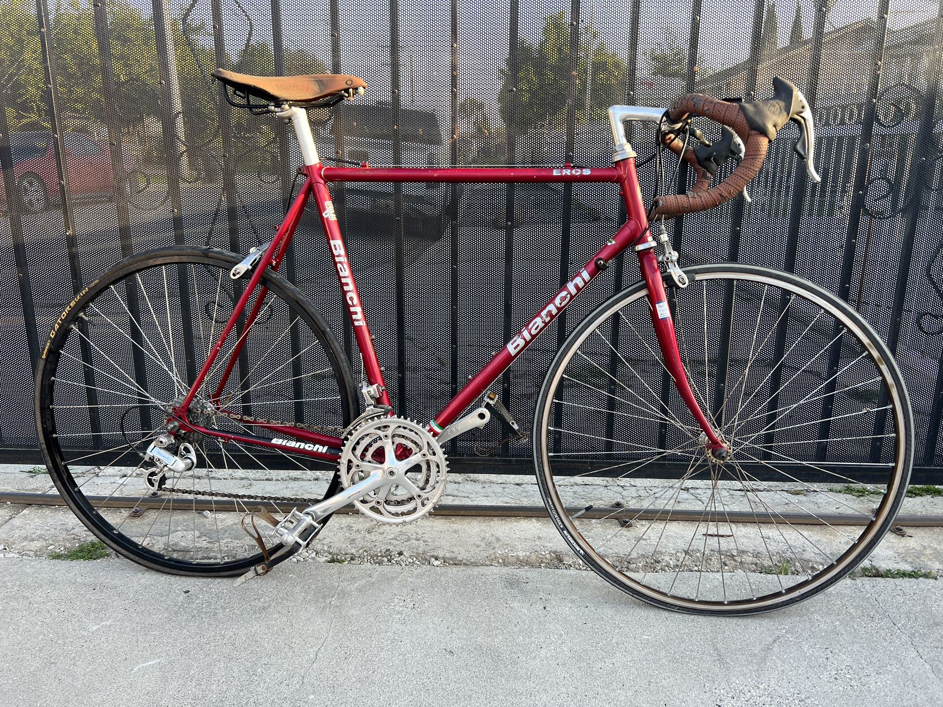 58cm Bianchi Eros Road Bike Campagnolo Mirage 