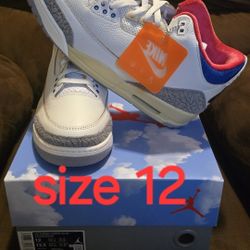 Jordan 3 Seul 2.0 Size 12