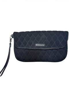 Vera Bradley Black Wristlet