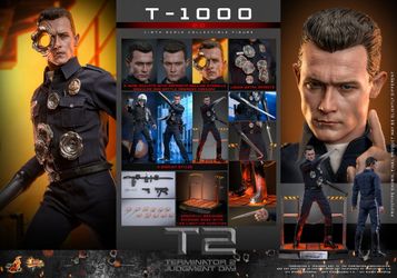 Hot Toys MMS774 T-1000 2.0 Terminator 2 Judgement Day 1/6 Figure