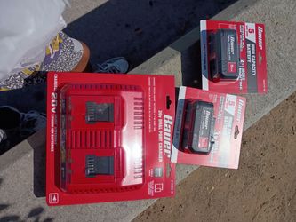 Bauer complete battery and charger set