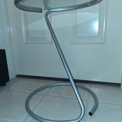 Glass End Table Modern