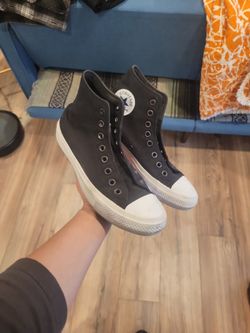 Womens Black Converse With Lunarlon