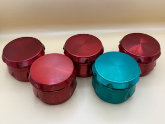 Metal Herb Grinders – Set of 5