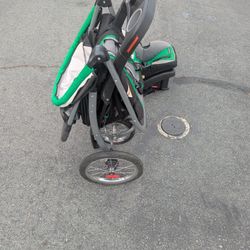Graco Jogging Stroller And Click Car Seat