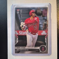 2021 Topps Now Shohei Ohtani WAR Leader