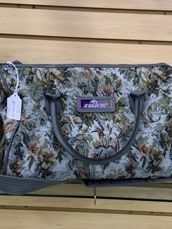 JORDACHE vintage Carpet bag 💼