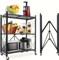 Brand new 3-tier metal storage shelf