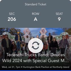 2 Tickets to Tedeschi Trucks Band 