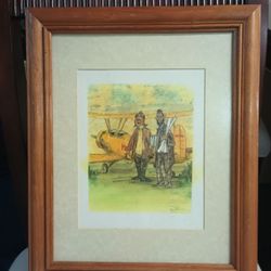 WW1 Aviation Art- " The Student"