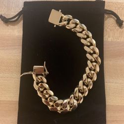 Cuban link bracelet (18mm)