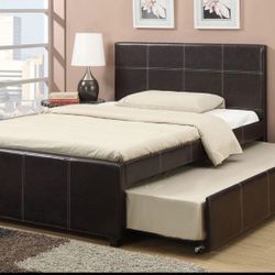 👉🏽👉 Full/Twin Trundle New Beds With Both Mattresses Included 