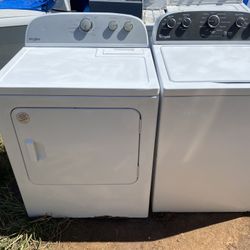 Whirlpool washing dryer works excellent. I have the whirlpool washer operating on video if you want to see 30 day war