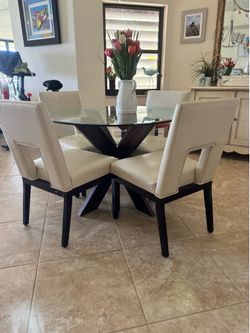 Table and chairs