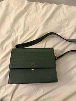 Green Satchel Purse