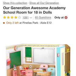 Target generation dollhouse with accessories
