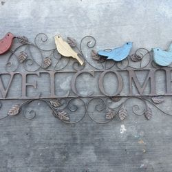 Hobby Lobby Welcome Sign
