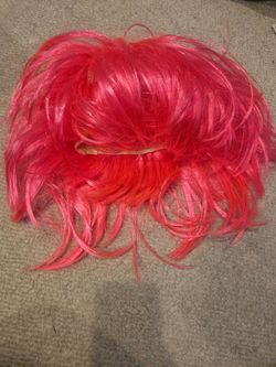 Hot Pink Bob Wig