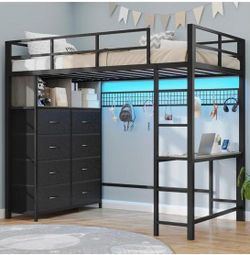 Cama tipo loft