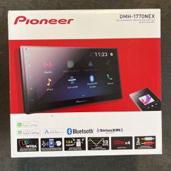 Pioneer Double Din AppleCarplay Bluetooth Android Auto SiriusXM 6.8 Inch Touchscreen Radio