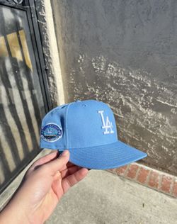 los angeles dodgers fitted hat