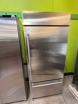 KitchenAid 36” built in refrigerator