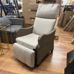HOMREST Outdoor Recliner Chair for Patio
