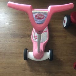 Radio Flyer My 1st Scooter Sparkle in pink.