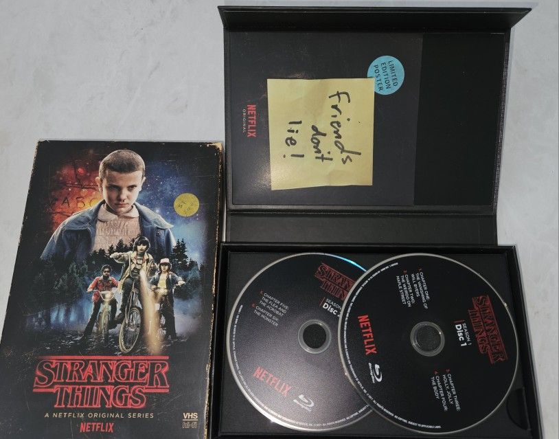 Stranger Things DVD set