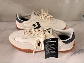 Converse Run Star Trainer Ox – White/Gum – Men’s Size 8.5 – Brand New