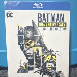 Batman 80th Anniversary 18-fim Collection Blu Ray