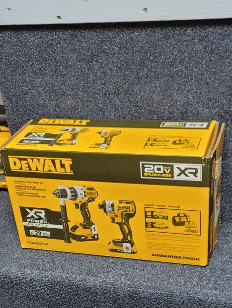 DEWALT XR POWER DETECT 2-Tool 20-Volt Max Brushless Power Tool Combo Kit