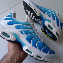 Size 13 Nike Air Max Plus Sky Blue Men’s Running Shoes