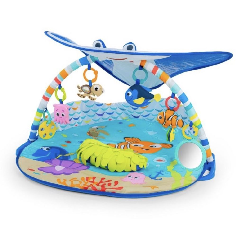 Disney Baby Finding Nemo Mr.Ray Ocean Lights & Music Activity Play Gym