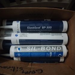 65 Tubes Of Silicone 