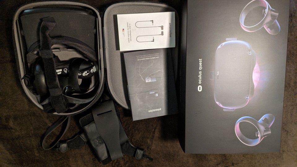 Oculus Quest 64gb + lots of accessories