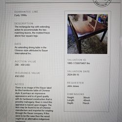 Dining Room Table W Leaves 