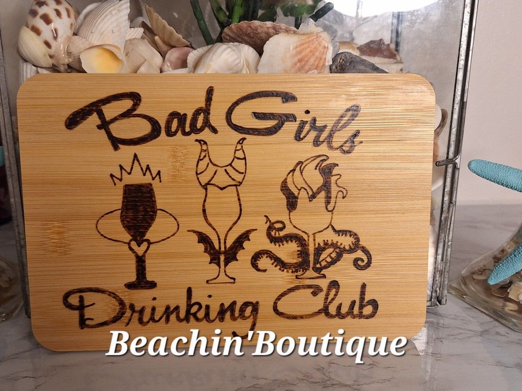 Bad Girls Cutting Charcuterie Board