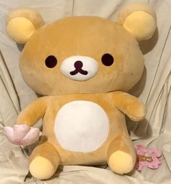 New Rilakkuma Large Plush Stuffed Animal