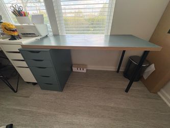 IKEA Desk with Drawer Unit