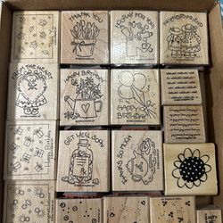Wood/ Rubber Stamps 