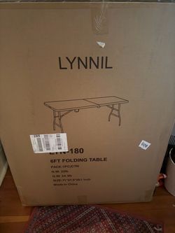 Lynnil 6ft Folding Table