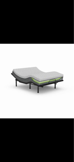 reverie a18 series adjustable bed with mattress.