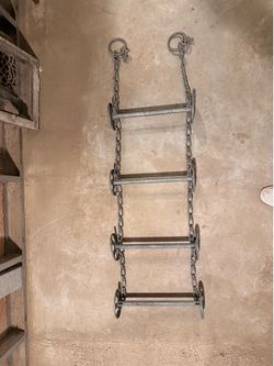 Metal boat ladder 53 in