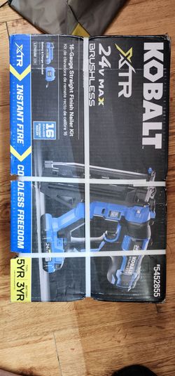 Kobalt XTR Brushless 16 GA Finish Nailer