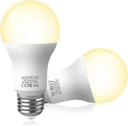 Smart Light Bulb 2.4GHz WiFi LED Bulbs 60 Watts 806LM Compatible with Amazon Alexa Echo, Google Home Assistant and Siri Dimmable Warm Light 2700K No H